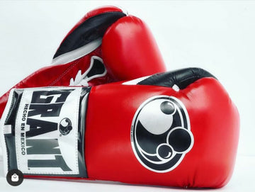 GRANT BOXING GLOVE RED / WHITE / BLACK CONTEST GLOVE