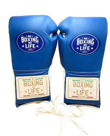 NO BOXING NO LIFE PRO LACE UP SPARRING GLOVES