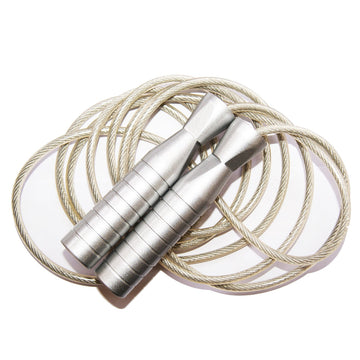 ALUMINIUM HANDLE WIRE CABLE SKIPPING ROPE