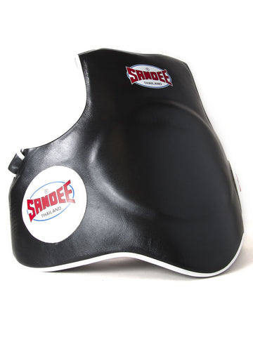 Sandee Leather Black & White Full Body Pad