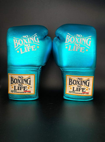 NO BOXING NO LIFE PRO LACE UP SPARRING GLOVE CHAMPIONSHIP LINE